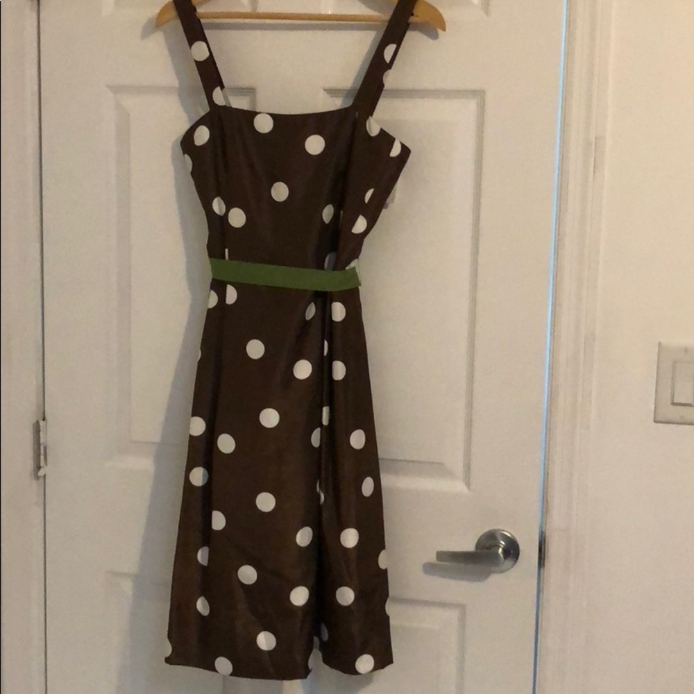 Jessica Howard A-line tank dress with ribbon